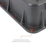 Mishimoto Aluminum Transmission Pan (MMTP-DMAX-01) fits 2001-2019 Duramax 6.6L - Image 9
