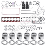 1998.5-2002 SO 24V 5.9L Cummins Engine Overhaul Kit (STD) Straight Cut Rods (PAI-CUPISB601-151) - Image 2