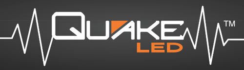 Quake LED logo for truck lighting