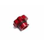 Fleece Performance Billet Oil Cap Red (FPE-DMAX-OC-RED) for 2001-2016 Duramax LB7 / LLY / LBZ - Image 2