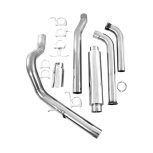 MBRP 4" Turbo-Back Exhaust Single Side Exit, Street Profile, Armor Lite (S6206AL) for 2003-2007 6.0L EC/CC - Image 2