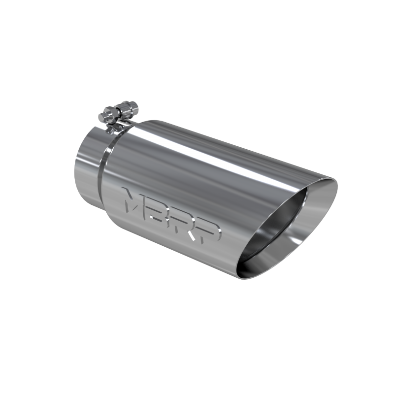 tip-5in-od-dual-wall-angled-4in-inlet-12in-length-t304__83874 MBRP Exhaust Tip (T5053) T304 Stainless Angle Cut Dual Wall (4" INLET, 5" OUTLET, 12" LENGTH) - Image 1