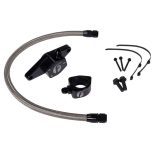 Fleece Coolant Bypass Kit w/Stainless Steel Braided Line (FPE-CLNTBYPS-CUMMINS-VP-SS) for 1998.5-2002 Cummins 5.9L